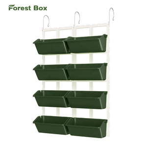 Foresta Box brevettato senza Punch fioriere a muro quadrato interno ed esterno casa casa giardino scatola di fiori - Product Image 3