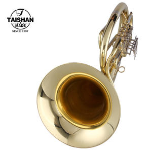 Corps en laiton jaune OEM Taishan Bb Tone 4 pistons klaxon baryton <span class=keywords><strong>Instrument</strong></span> de musique personnalisable - Product Image 5