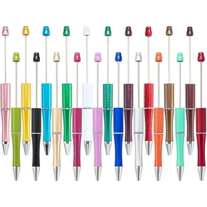 Yilinxing DIY Bead Pen Plastic Beaded School Office Writing Supplies Stationery Wedding Gift Ballpoint Pen