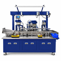 Machine d'assemblage de clips de stylo avec presse servo et alimentation stable