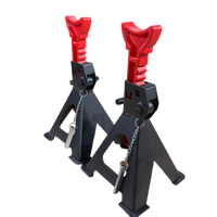 Cales de levage Jack and Jack, 1 paire, 3 tonnes, avec système de verrouillage de sécurité, pour véhicules pendant les réparations ou la maintenance