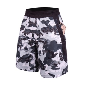 2023 Hot Sale Custom Quick Dry Digital Printing Embroidery Mesh <b>Mens</b> Basketball Shorts - Product Image 6