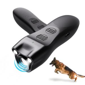 Dispositivo Ultrasónico Recargable para Entrenamiento de Perros, Antiladridos, con Luz Intermitente de Doble Explosión, Seguro para Prevenir la Aparición de Perros Salvajes - Product Image 3