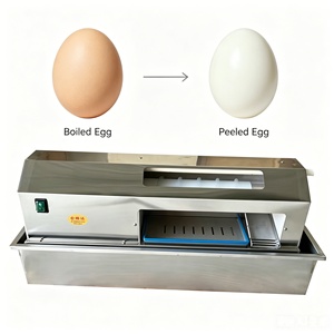 Éplucheur d'œufs durs automatique en acier inoxydable 304 <span class=keywords><strong>pour</strong></span> restaurant, boulangerie et usine alimentaire - Product Image 4