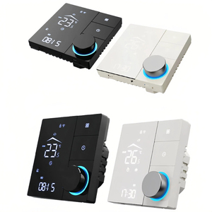 Tuya Smart Wifi Modbus ventilateur bobine régulateur de température <span class=keywords><strong>Thermostat</strong></span> refroidissement 3 vitesses ventilateur électrique 2 voies vanne numérique <span class=keywords><strong>Thermostat</strong></span> - Product Image 6