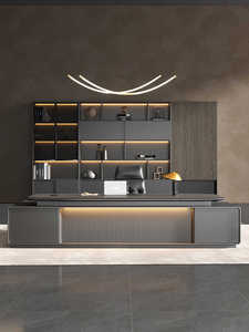 <span class=keywords><strong>Escritorio</strong></span> de <span class=keywords><strong>oficina</strong></span> lacado de alta calidad personalizable, muebles de <span class=keywords><strong>oficina</strong></span> ejecutivos de <span class=keywords><strong>diseño</strong></span> moderno, <span class=keywords><strong>escritorio</strong></span> de jefe de lujo - Product Image 2