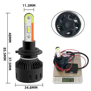 Carolyn Angel Eye Luz de circulación diaria faros LED de coche para 60W 12000lm faro Led para RTD automotriz DC12-24V Canbus - Product Image 3