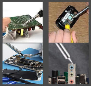 25W Mini Schnell Einstellbarer Temperatur Elektronischer Lötkolben - Product Image 5