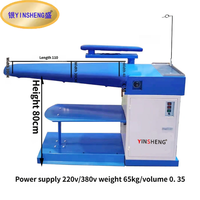 Table à repasser à vapeur YS-Q-1200t pour jeans, tissu, soufflage en forme de U, pont