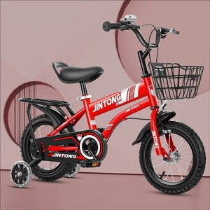 Vélo pour enfant garçon, cadre en acier carbone, roues de 18 pouces, frein à disque, roues d'apprentissage, panier à <span class=keywords><strong>4</strong></span> roues, ordinaire, 3-12 <span class=keywords><strong>ans</strong></span> - Product Image 6