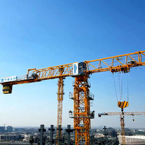 12 16 18Ton Flat Top Tower <span class=keywords><strong>Crane</strong></span> QTZ315 7527 Peralatan Konstruksi Keamanan Tinggi Pemasok Tower <span class=keywords><strong>Crane</strong></span> dengan Sertifikasi CE - Product Image 1