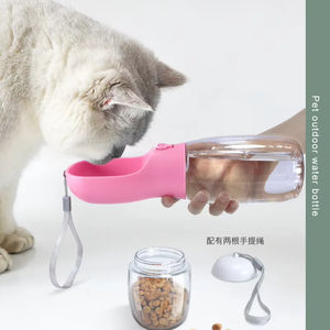 Gourde et gamelle 2-en-1 multifonctionnelle portable pour chat et chien, grande capacité, résistante à la chaleur, pour l'extérieur - Product Image 2