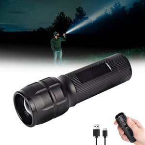 Không thấm nước Zoomable chức năng <span class=keywords><strong>3</strong></span> chế độ <span class=keywords><strong>AAA</strong></span> pin Powered LED Xe Đạp ánh sáng có thể điều chỉnh focus zoom led Mini Đèn Pin - Product Image 2