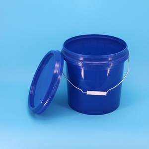 Contenedor de <span class=keywords><strong>Plástico</strong></span> PP Puro a <span class=keywords><strong>Precio</strong></span> de Mayoreo, de <span class=keywords><strong>1</strong></span> <span class=keywords><strong>Litro</strong></span> a 30 Litros, Cubeta Redonda con Tapa, 2.5L 5L 10L 18L 20L para Exportación Global - Product Image 1