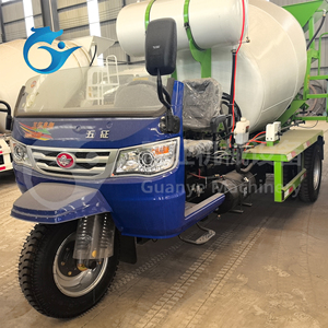 2 metri cubi di cemento <span class=keywords><strong>camion</strong></span> miscelatore piccolo calcestruzzo Mobile cinque ruote Mixer <span class=keywords><strong>camion</strong></span> per la costruzione di edifici - Product Image 4