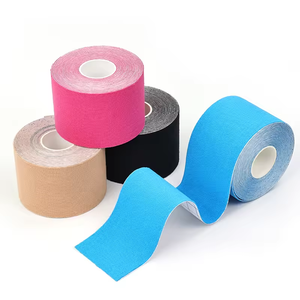 Usine personnalisé élastique sport <span class=keywords><strong>Bandage</strong></span> kinésiologie bande kinésiologique Patch KT bande <span class=keywords><strong>K</strong></span> bandes - Product Image 1