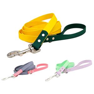 Pet Supplies Manufacturer Custom Length Pet Rope <strong>Dog</strong> <strong>Lead</strong> Two Tone <strong>Biothane</strong> <strong>Dog</strong> Leash with Heavy Duty Hook - Product Image 1