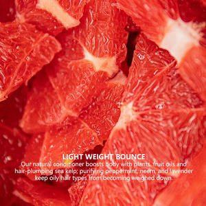 OEM ODM Pure Yuzu <span class=keywords><strong>Pomelo</strong></span> acondicionador hidratante con <span class=keywords><strong>aceite</strong></span> <span class=keywords><strong>de</strong></span> semilla <span class=keywords><strong>de</strong></span> lino y vitamina E hidratante y nutritivo ayuda a restaurar el brillo del cabello - Product Image 4