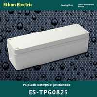Eson IP67 étanche en plastique ABS boîte de jonction 250*80*70 câble câblage joint bouton interrupteur boîte électronique instruments boîtiers