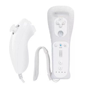 Accesorios para Juegos, Control Remoto 2 en 1 con <span class=keywords><strong>Nunchuk</strong></span>, Funda de Silicona y Correa para la Muñeca para Consola <span class=keywords><strong>Wii</strong></span> - Product Image 4