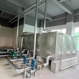 Sistema de Calentador de Agua Solar Industrial de Acero Inoxidable, Termosifón Pasivo, Instalación Plana en Suelo, Ahorro de Energía, Uso Comercial - Product Image 3