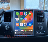 Système de navigation GPS vidéo automobile 12,1 pouces pour Chevrolet Silverado 2007-2013, autoradio Android Tesla, écran tactile, lecteur DVD de voiture