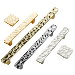 Zinc Alloy Cabinet Wardrobe <b>Door</b> Drawer Handles-Modern Europe Simple Design Durable Kitchen & Bedroom Use - Product Image 6