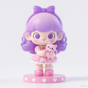 OEM personalizado de buena calidad hecho 3D PVC vinilo figura de acción de juguete coleccionable Mini figuras de dibujos animados modelo de juguete de acción - Product Image 2