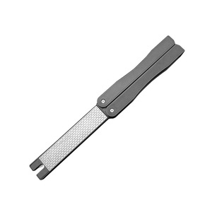 Afilador de Cuchillos en Forma de Abanico Hongrui Diamond <span class=keywords><strong>con</strong></span> <span class=keywords><strong>Esmeril</strong></span> y Mango de ABS, Ayudante de Cocina <span class=keywords><strong>con</strong></span> Diseño Antideslizante y Fácil de Usar - Product Image 6