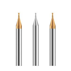 Đường kính nhỏ sâu mương cắt Công cụ CNC bit sâu grovee bán kính góc rắn Flute Carbide End Mill với 2 flaute - Product Image 5