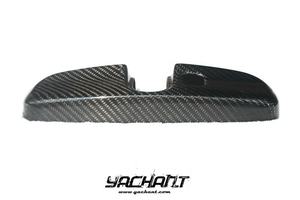 Coque de rétroviseur de toit arrière en fibre de carbone complète style NSM 96325 RN011 pour R35 GTR 350Z Z33 370Z Z34 - Product Image 4