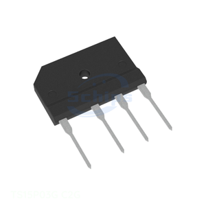 Electronic Component Suppliers BRIDGE RECT 1P 200V 15A TS-6P Diodes 4-SIP, TS-6P Original One Stop Service TS15P03G C2G - Product Image 1