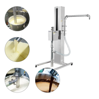 Pompe à pâte verticale 40L 60L 80L Pompe de livraison de gâteaux Pompe de livraison de mousse Pompe de livraison de chocolat Convoyeur de matériaux alimentaires