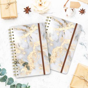 สมุดเกลียวปกแข็งขนาด A5สมุดโน้ตออกแบบปกที่กำหนดเองได้สำหรับนักเรียน - Product Image 5