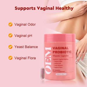 تخفيف جفاف المهبل مزيج بريبيوتيك وبروبيوتيك مهبلي توازن درجة الحموضة مكملات بروبيوتيك كبسولات بروبيوتيك المؤنث - Product Image 4