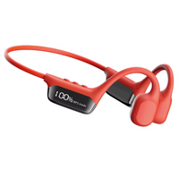 Casque audio sans fil à conduction osseuse coloré S10 pour la natation, le surf, la plongée, étanche IPX8, lecteur MP3 32 Go, casque Bluetooth