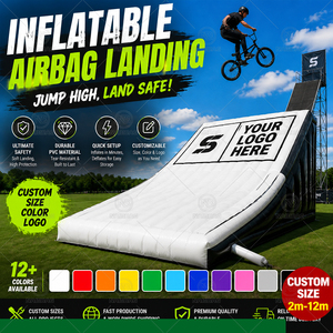NAIRBAG Airbag de cascade/Airbag d'atterrissage gonflable avec rampe/Airbag de saut à vélo MTB BMX FMX - Product Image 2