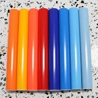 Rollo de Vinilo de PVC de Color con Garantía de 2 Años, Brillante y Mate, Autoadhesivo, Resistente a los Rayos UV y al Agua, para Manualidades y Decoración de Carrocerías