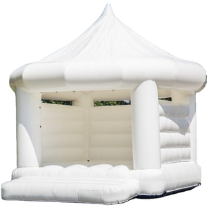 Castillo hinchable inflable para <span class=keywords><strong>bodas</strong></span> con soplador para jugar al aire libre, juguete para niños, casa de rebote/gorila - Product Image 3
