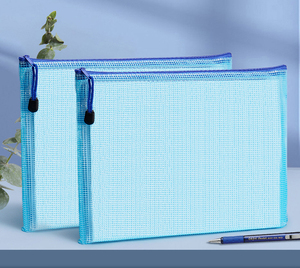 Bolsa de Archivo de Oficina con Cierre y Malla Impermeable GF A4, Organizador de Documentos de PVC Transparente de Gran Capacidad para Almacenamiento de <span class=keywords><strong>Exámenes</strong></span> Escolares - Product Image 6