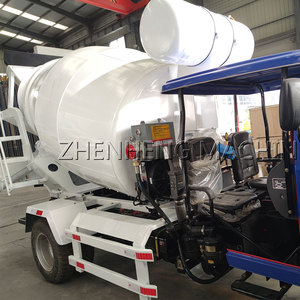 Hiệu quả cao tự tải trộn bê tông với bơm xi măng bê tông di động ba bánh xe tải trộn để bán - Product Image 5