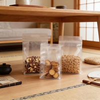 Sachet Doypack Personnalisé Givré Imprimé pour Emballage Alimentaire, Refermable avec Fermeture Zip, pour Fabricants de Snacks et Emballage d'Aliments Secs