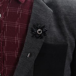 <span class=keywords><strong>Broche</strong></span> <span class=keywords><strong>cc</strong></span> en vrac, avec strass, personnalisée, pour hommes, vente en gros, 12 pièces - Product Image 6