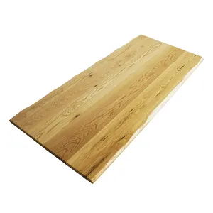 سطح طاولة خشبي عتيق من خشب البلوط من الخشب الصلب أثاث صيني عتيق سطح طاولة خشبي للولائم