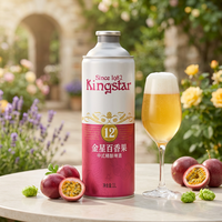 [Officiële Flagship Store] Kingstar Passievrucht Chinees Craft Bier Kruiden & Specerijen Ale Blik 1L*6 Pak voor Supermarkt