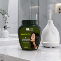Avocado Haarverzorgingsmasker 1000g Rijk aan Kruidenextracten voor Langdurige Hydratatie en Diepgaande Verzorging Haar Private Label