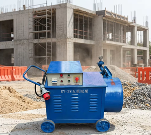 2.2/2.8KW Dual-Speed Plaster <b>Pump</b> for Building Walls, 28 <b>Bar</b> Pressure, Delivery Distance 100M - Product Image 4