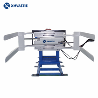 Rotateur de poubelle de pince de fourche rotative hydraulique à 360 degrés manipulant la cargaison sur palettes