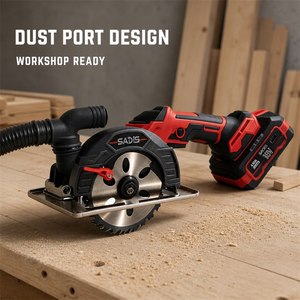 Scie compacte ODM personnalisée 20V à une main, 10800 tr/min, profondeur de coupe du bois 40 mm, pour la vente au détail d'outils électriques (corps de l'outil uniquement) - Product Image 3