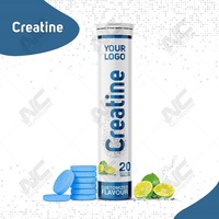 Fournisseur d'origine indienne de comprimés effervescents de créatine de supplément de soins de santé naturels de qualité supérieure à un prix de marché fiable